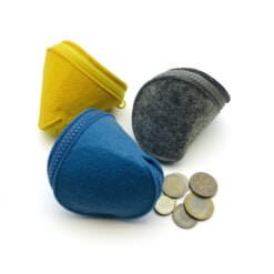 Felt Coin Bag